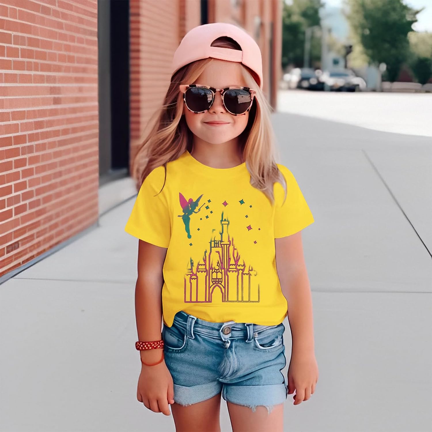 Magic Shirts for Toddler Girls Magical Kingdom Castle T-Shirt Kids Cute Magic Outfit Family Vacation Trip Tee Tops