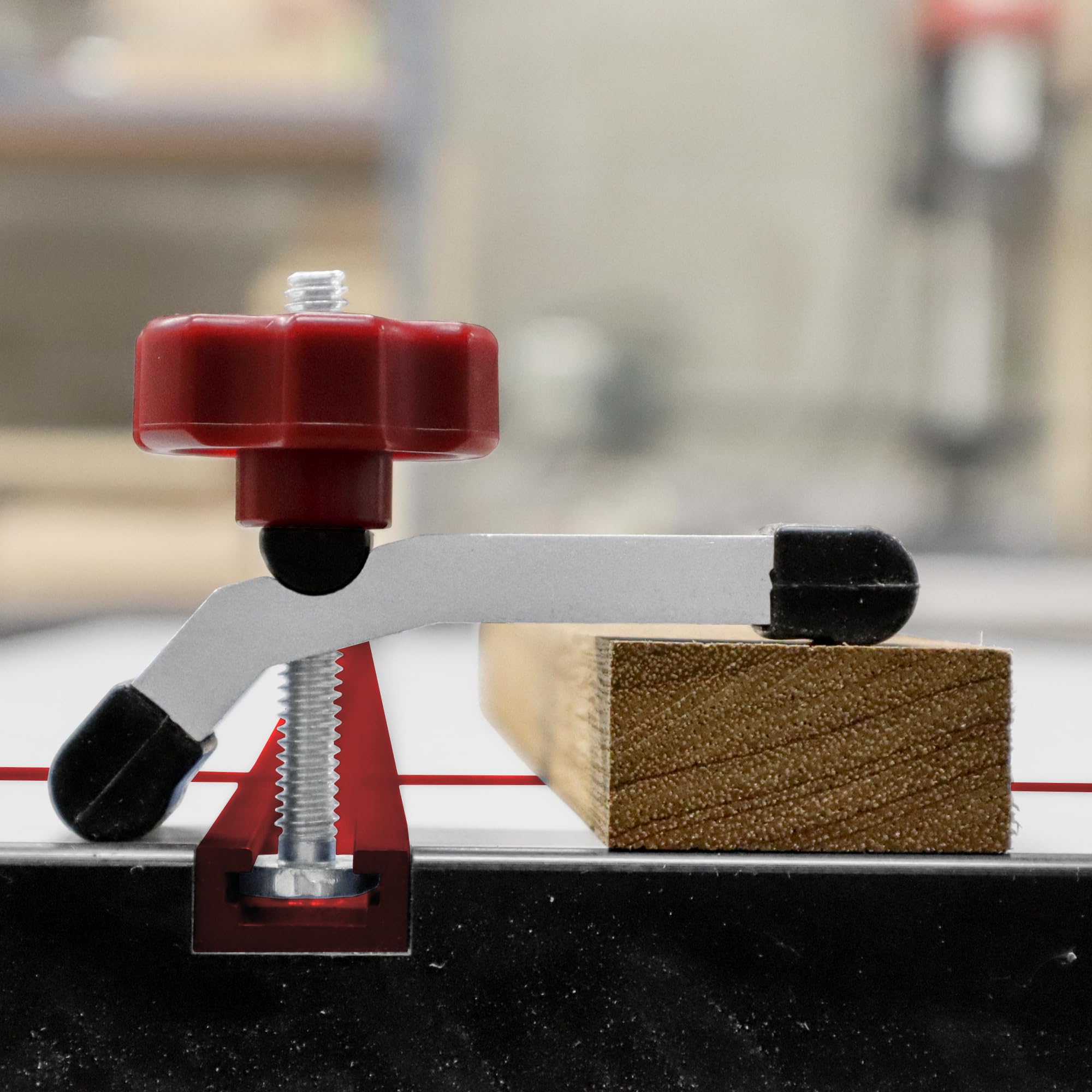 Milescraft 4035 Hold Down 100 2-pak T-Track Mini zacisk przytrzymujący 3-1/20.3 cm dł. x 5/20.3 cm W anodowane