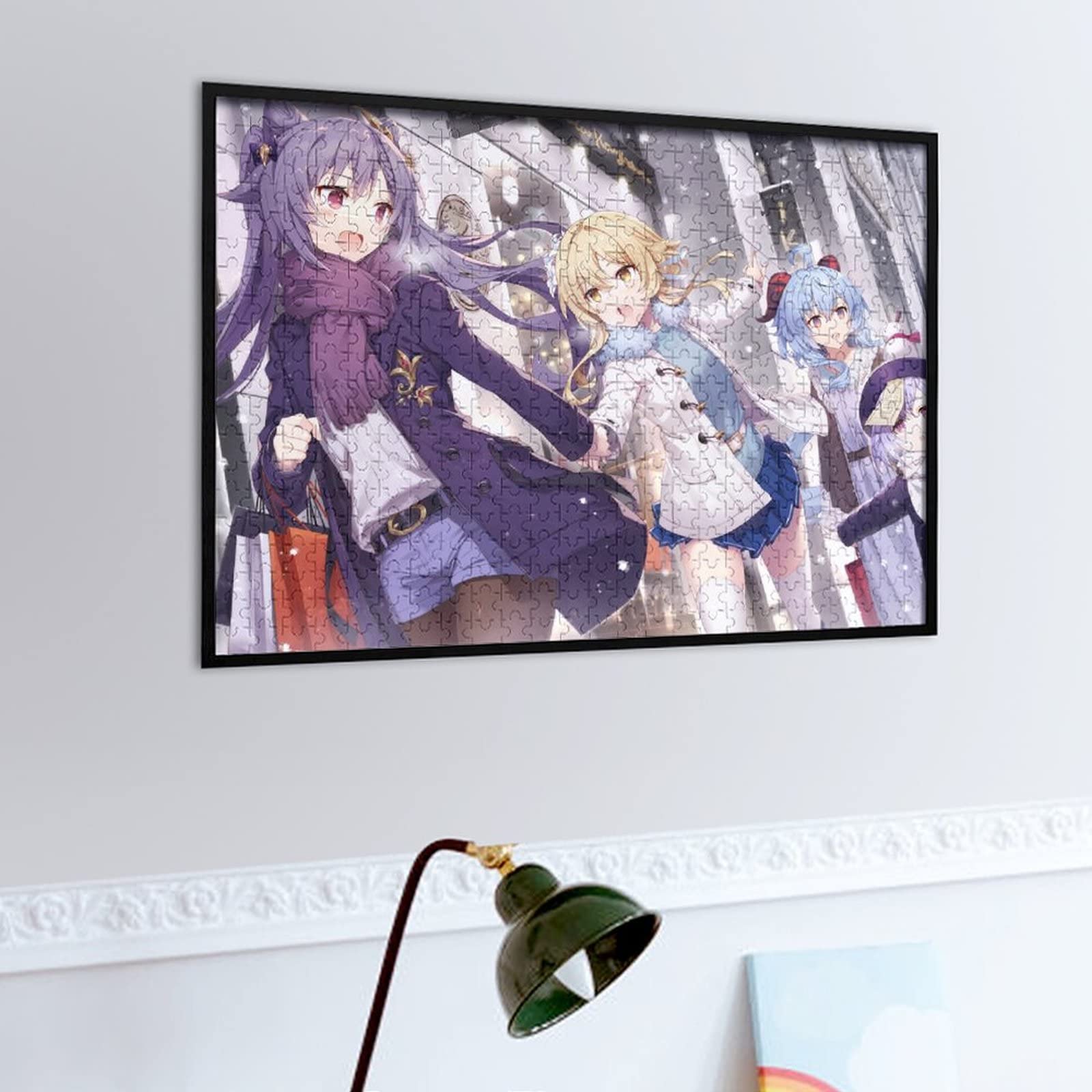 原神　甘雨　ジグソーパズル　完成品　1000ピース Amazon | 原神 刻晴 蛍 甘雨 七七 ジグソーパズル 1000ピース