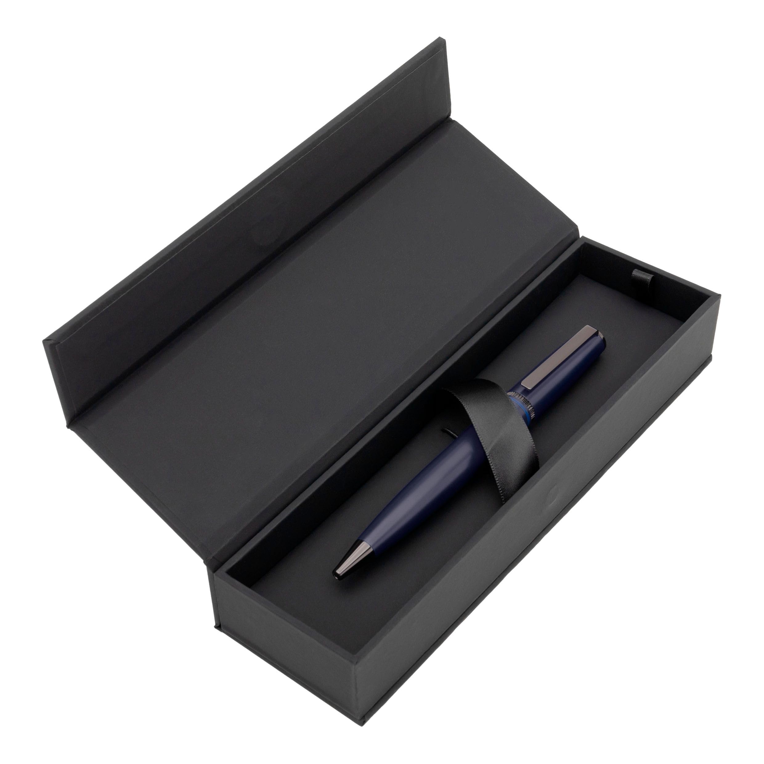 Fountain pen Gear Minimal Black & Chrome