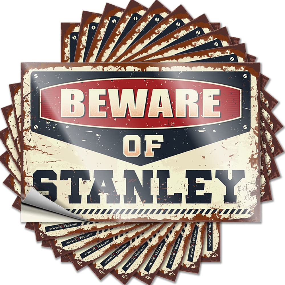 Fzfn Colour Decal Space Student High Bumper Beware Of Stanley - Scratch Resistant Stickers(6X9cm)