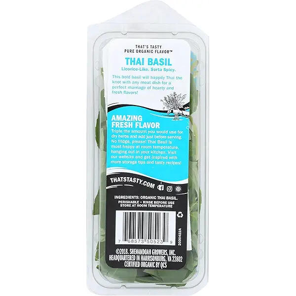 That'S Tasty, Herb Basil Thai Organic, 0.5 Ounce 3