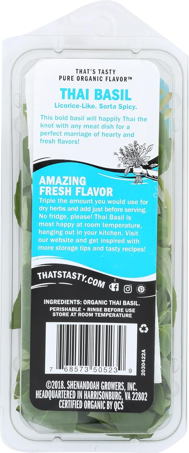 That's Tasty Organic Thai Basil, 0.5 OZ