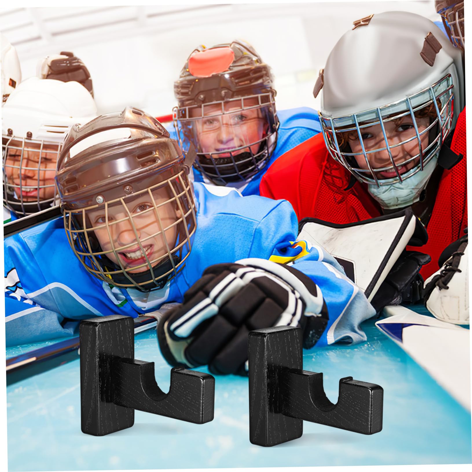 Hockeyschläger Wandhalterung für Ice Hockey Schläger Platzsparend Robust und Stilvoll zur Einfachen Aufbewahrung und Präsentation