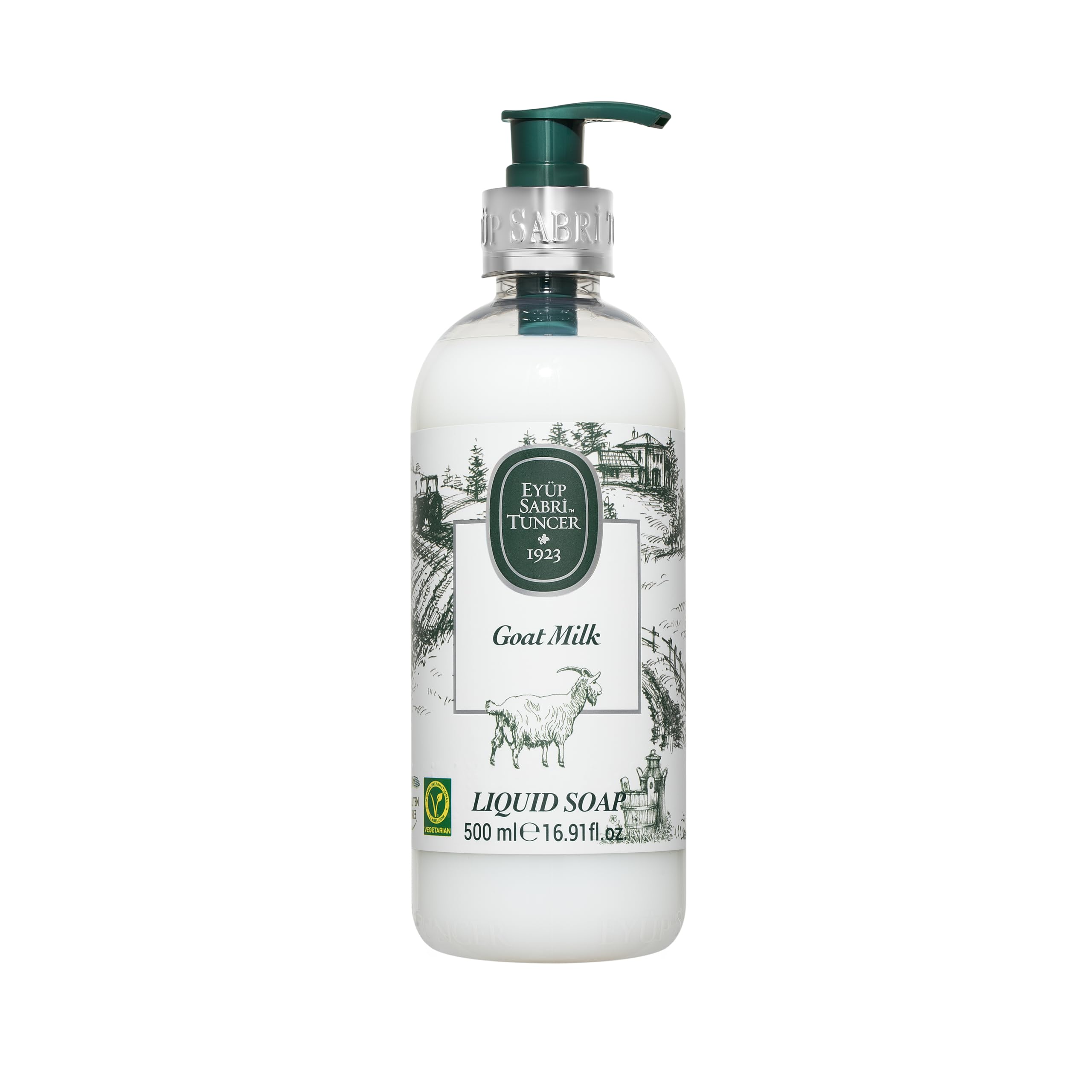 Eyüp Sabri Tuncer Doğal Zeytinyağlı Sıvı Sabun Keçi Sütü (500 ml)