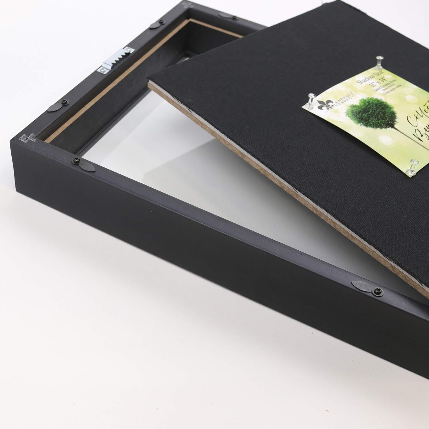 Lawrence Frames Shadow Box Frame, 11x14,Black