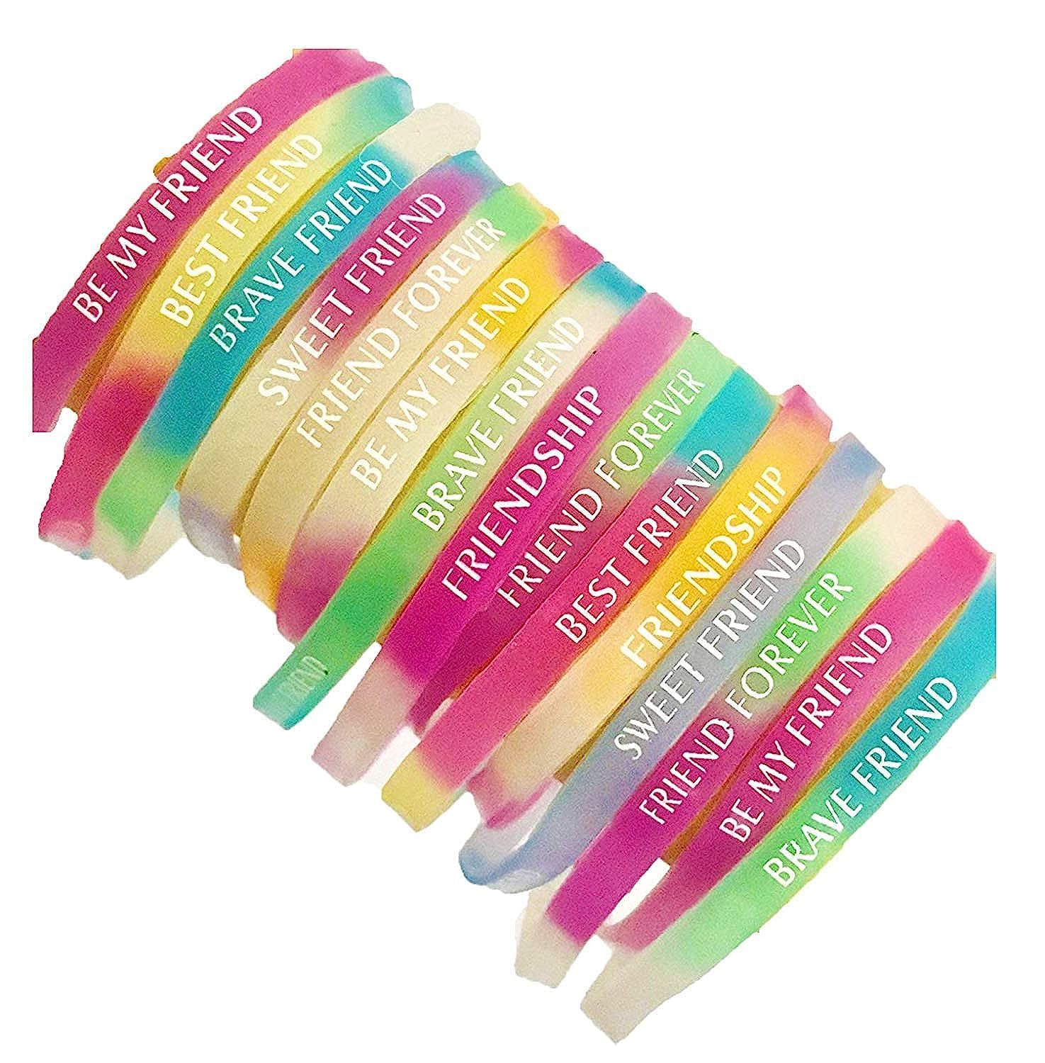 Avanti Creations Silicon Friendship Band | Friendship Belt |Bracelet For Kids, Set of (30) (B0CC8ZHL35) Amazon Price History, Amazon Price Tracker