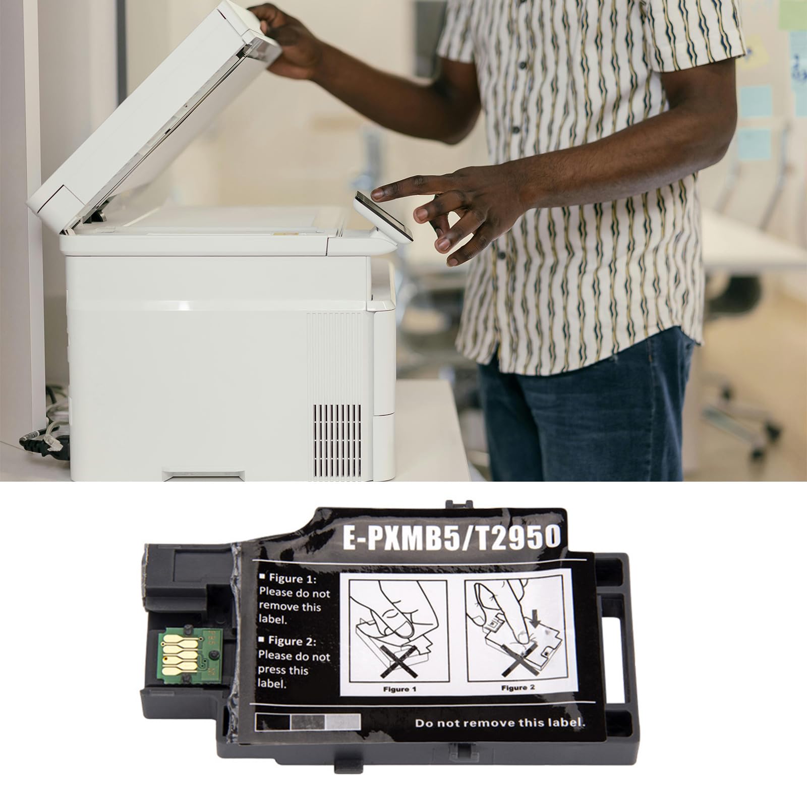 T2950 Boîte de Maintenance pour Imprimantes sans Fil WF100 WF110 ECC110 Réservoirs de Déchets