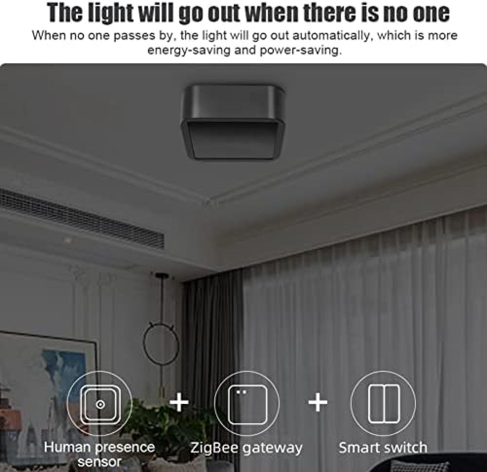 Sensor de Presencia Humana MmWave Radar detección de Alta precisión Cuerpo Humano Existe Soporte de Sensor Tuya, ZigBee