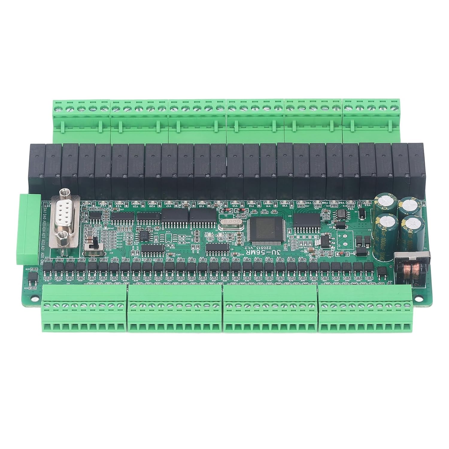 Programmable Logic Relay Controller, DC 24V 1A PLC Programmable Logic Controller 2 Input 24 Output Industrial, Programmable Logic Circuits