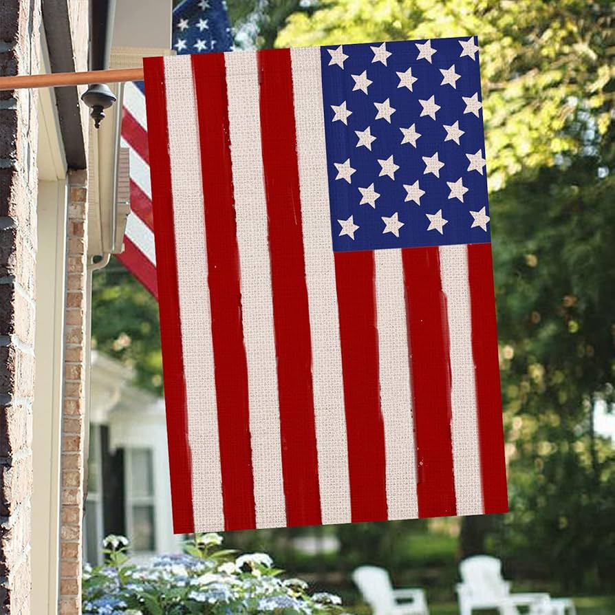 Amazon.co.jp: Fukeen 独立記念日 ハウスフラッグ 28x40インチ