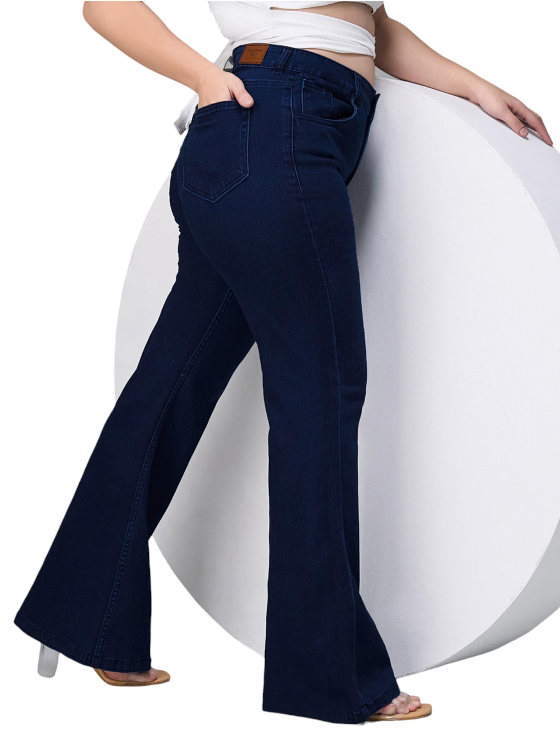 miss chase a+ Women's Bootcut Jeans-picture-42