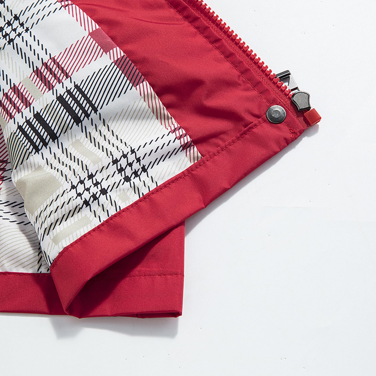 Genérico Chaqueta Entretiempo Mujer-Chaqueta Impermeable Ligera Para Mujer Cortavientos A Rayas Para Escalada Al Aire Libre Con Capucha Gabardina