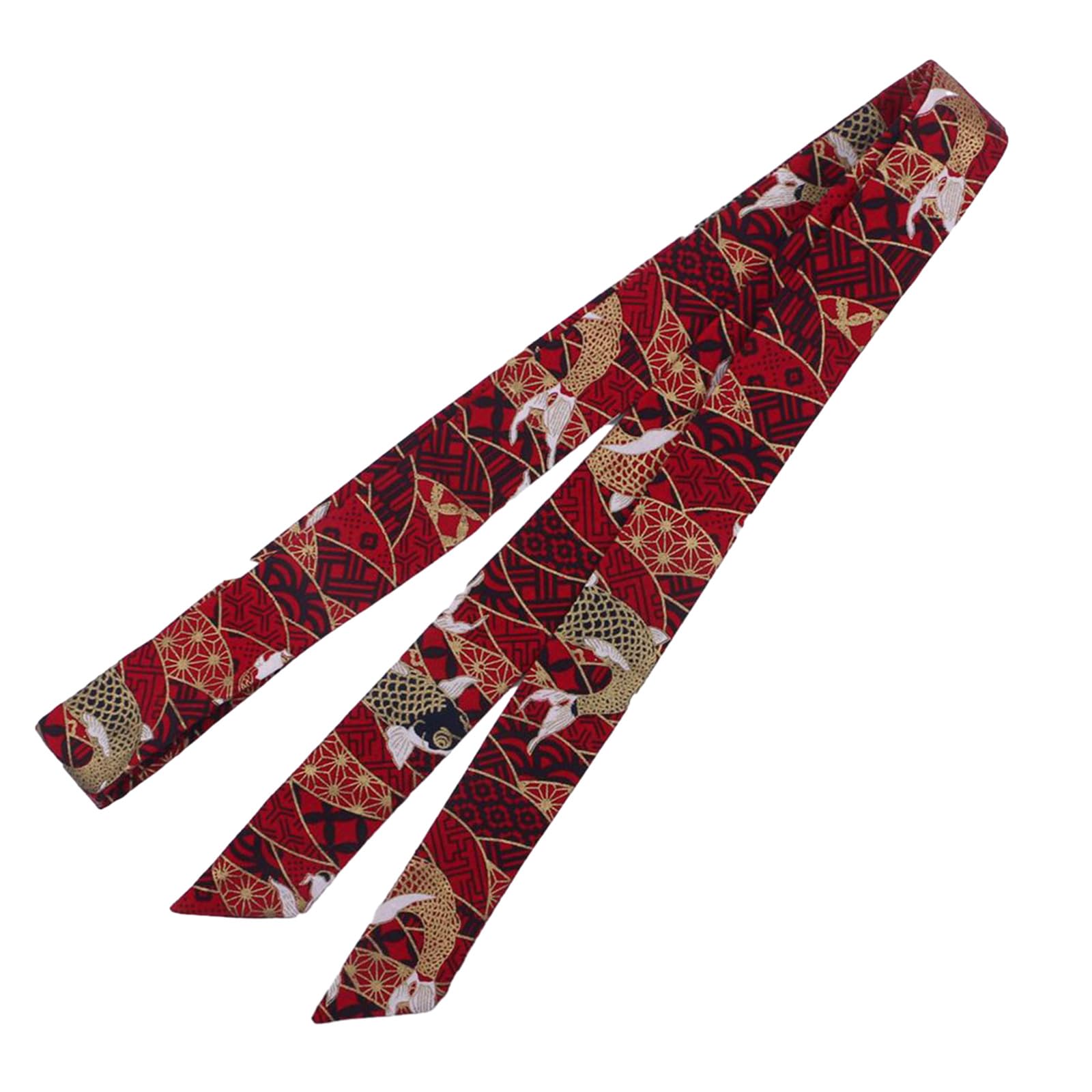 Fentency Chinese Hair Band Clothing Headdress with Cloud Pattern Wide Headband with Chinese Flower Pattern