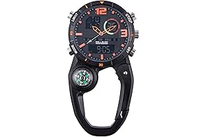 Clip-On Digital Watch: Ultimate Durability for Thrilling Adventures