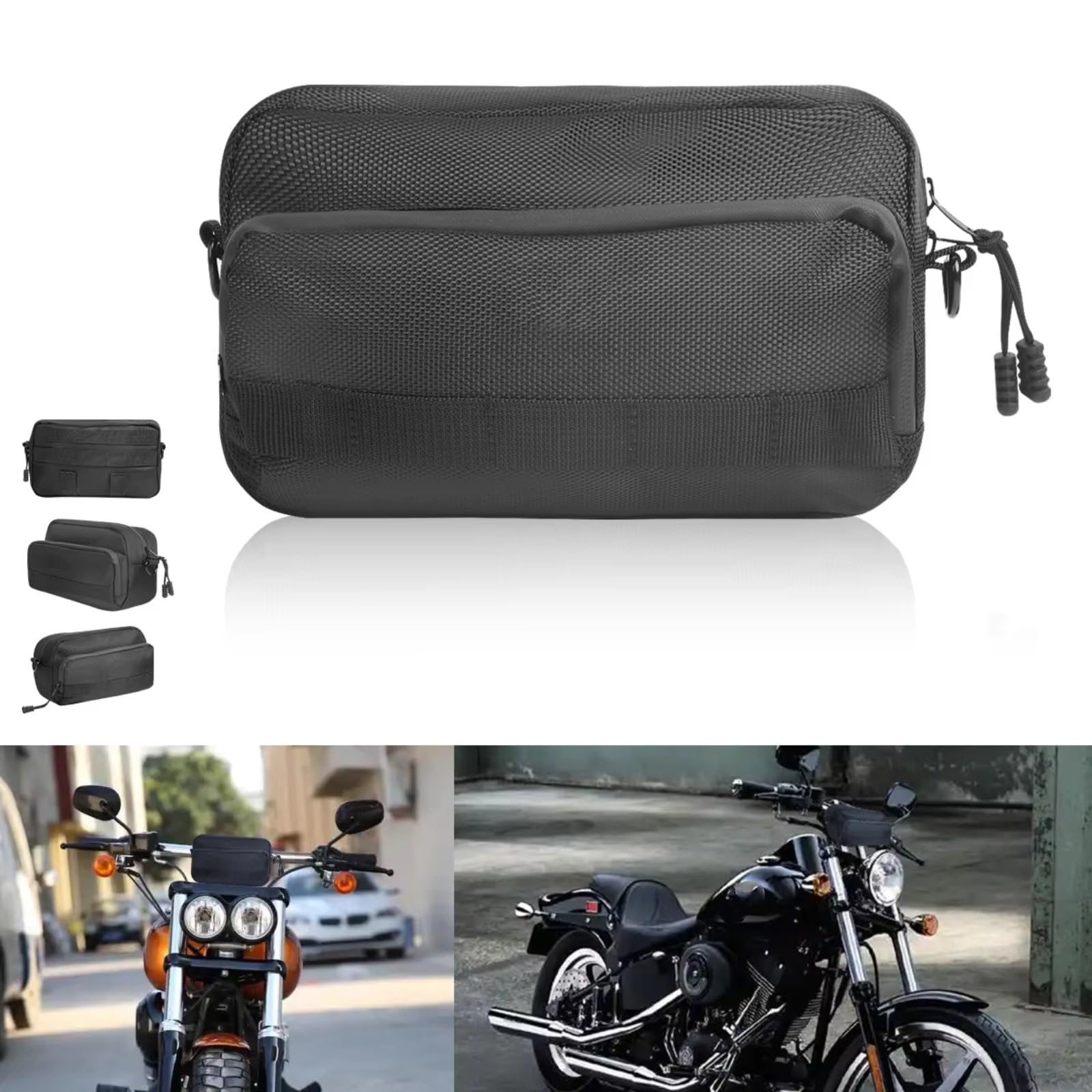 Compatibile Con CB400 CBR1000F 1100R 1100XX Moto Sissy Bar T-Bar Borsa Manubrio Impermeabile Ciclismo Per Viaggio Spalla Conservazione Telefono Sacche Moto