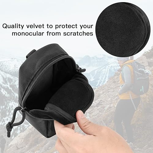 Miniatura 6 de Xxerciz Funda para telescopio monocular compatible con Vortex Optics Solo Monocular de 8 x 36 y 10 x 36, bolsa de almacenamiento protectora de viaje