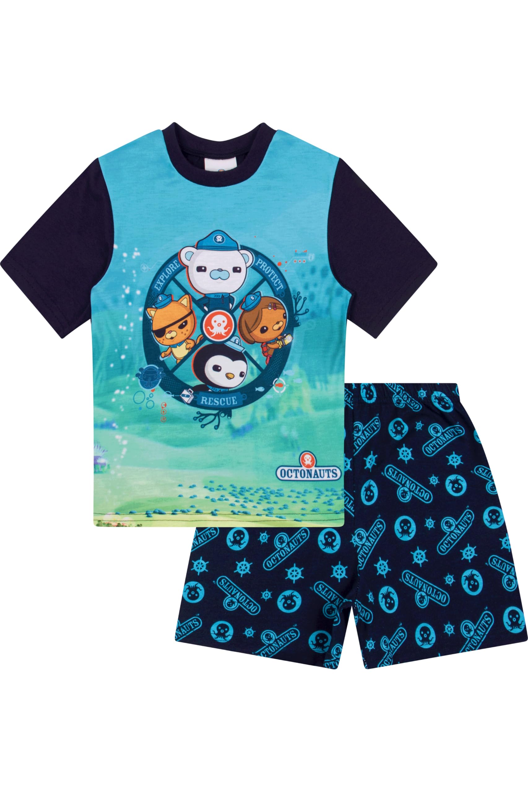 Octonauts Boys Explore Protect Short Pyjama Set