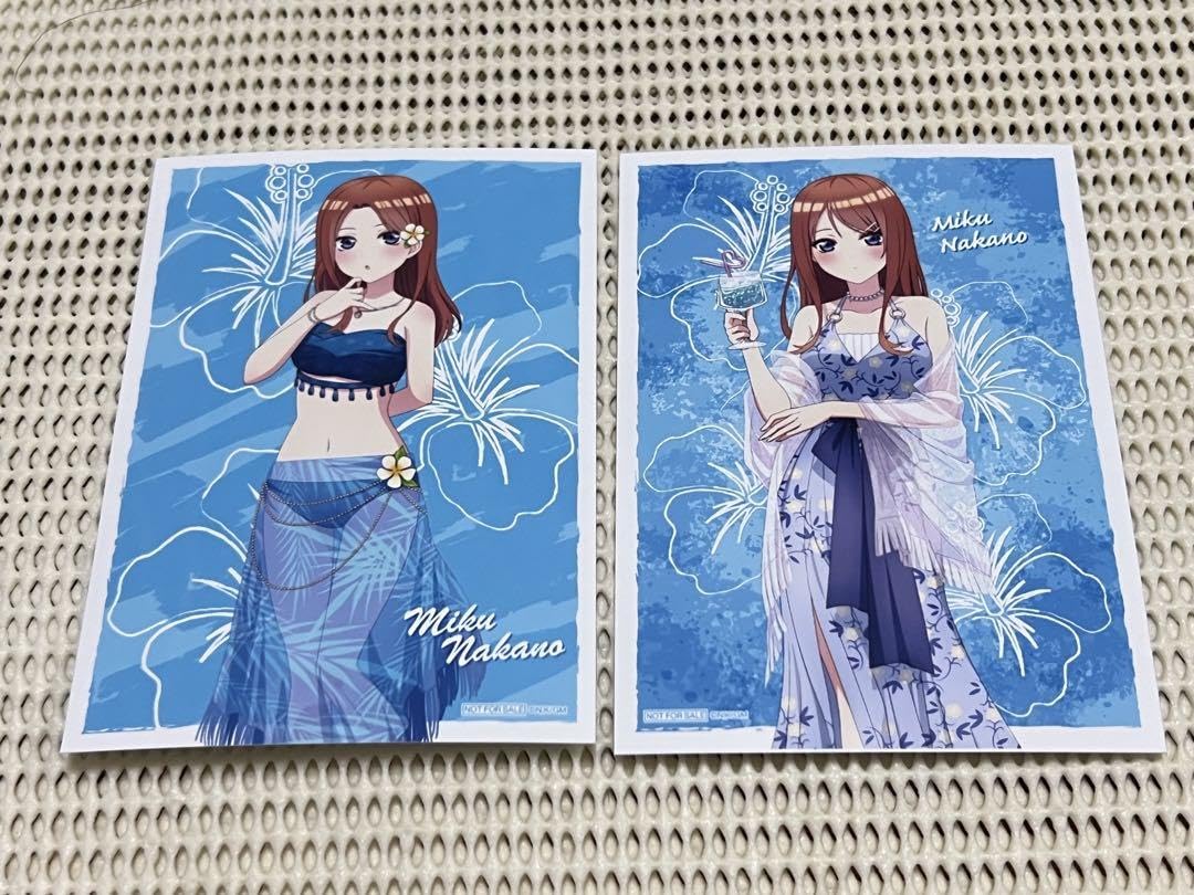 Amazon.co.jp: ごとよめ 購入特典 ブロマイド 三玖セット : おもちゃ