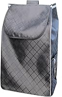 Vista 1 de Bolsa de repuesto para carrito de 71 litros, bolsa de repuesto para carrito de compras con bolsillos laterales, bolsa de almacenamiento impermeable