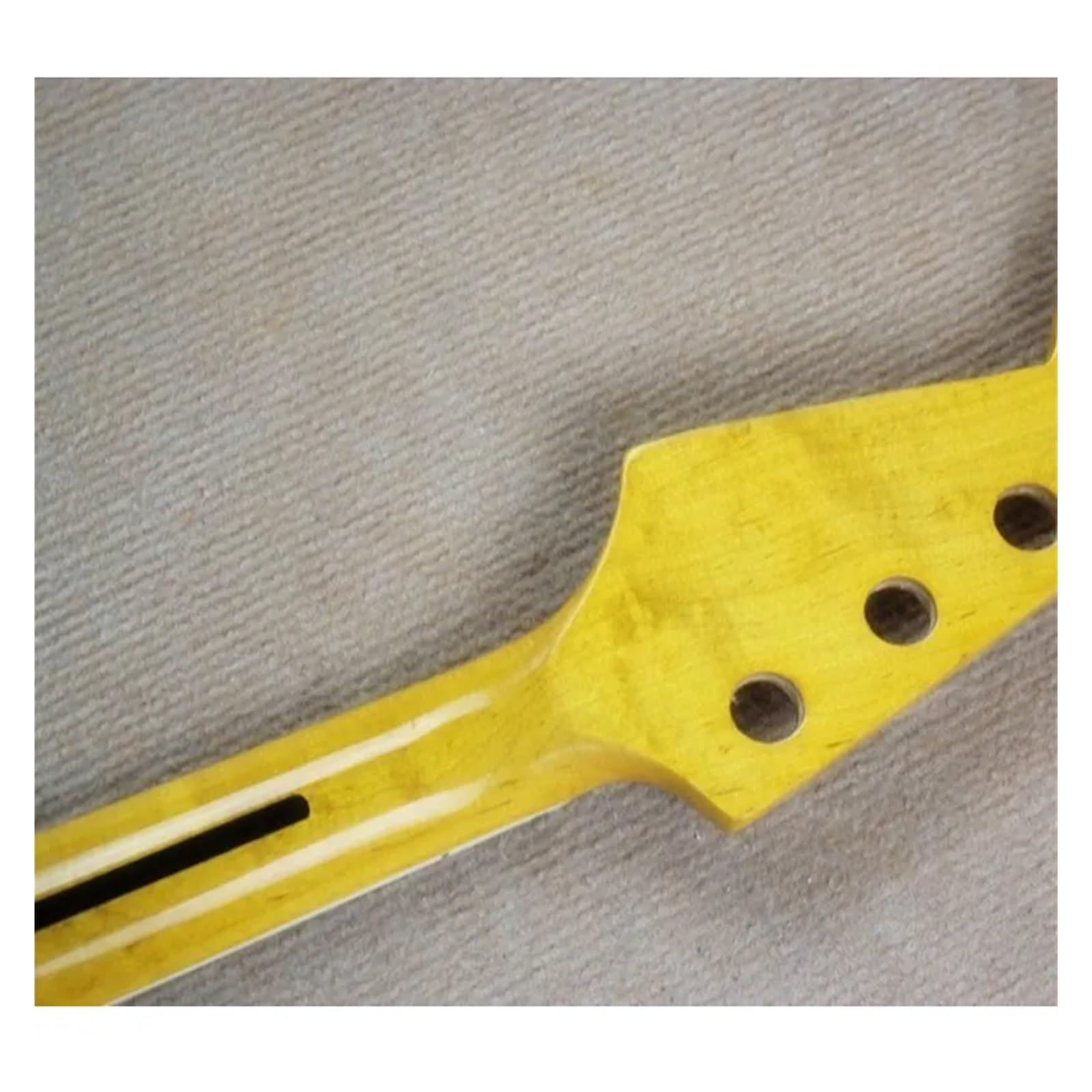 20 tasti in acero basso elettrico manico in palissandro fingeboard vernice gialla accessori for strumenti musicali Guitarra