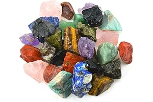 Madagascar Stones Mix - Large 1" Natural Raw Stones Crystal for Tumbling