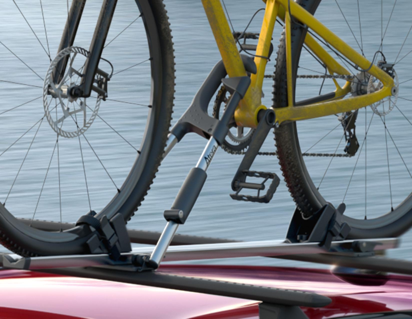 Atera Portabicicletas para Techo Giro AF+