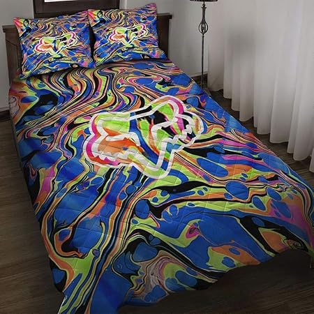 Amazon Com Alanca Custom Bedding Fox Racing Bedding Set Home Kitchen
