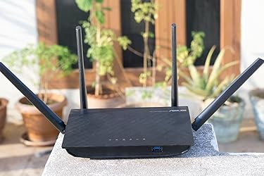 Asus RT-AC58U AC1300 Dual Band Gigabit Wireless Router (Black, Not a ...