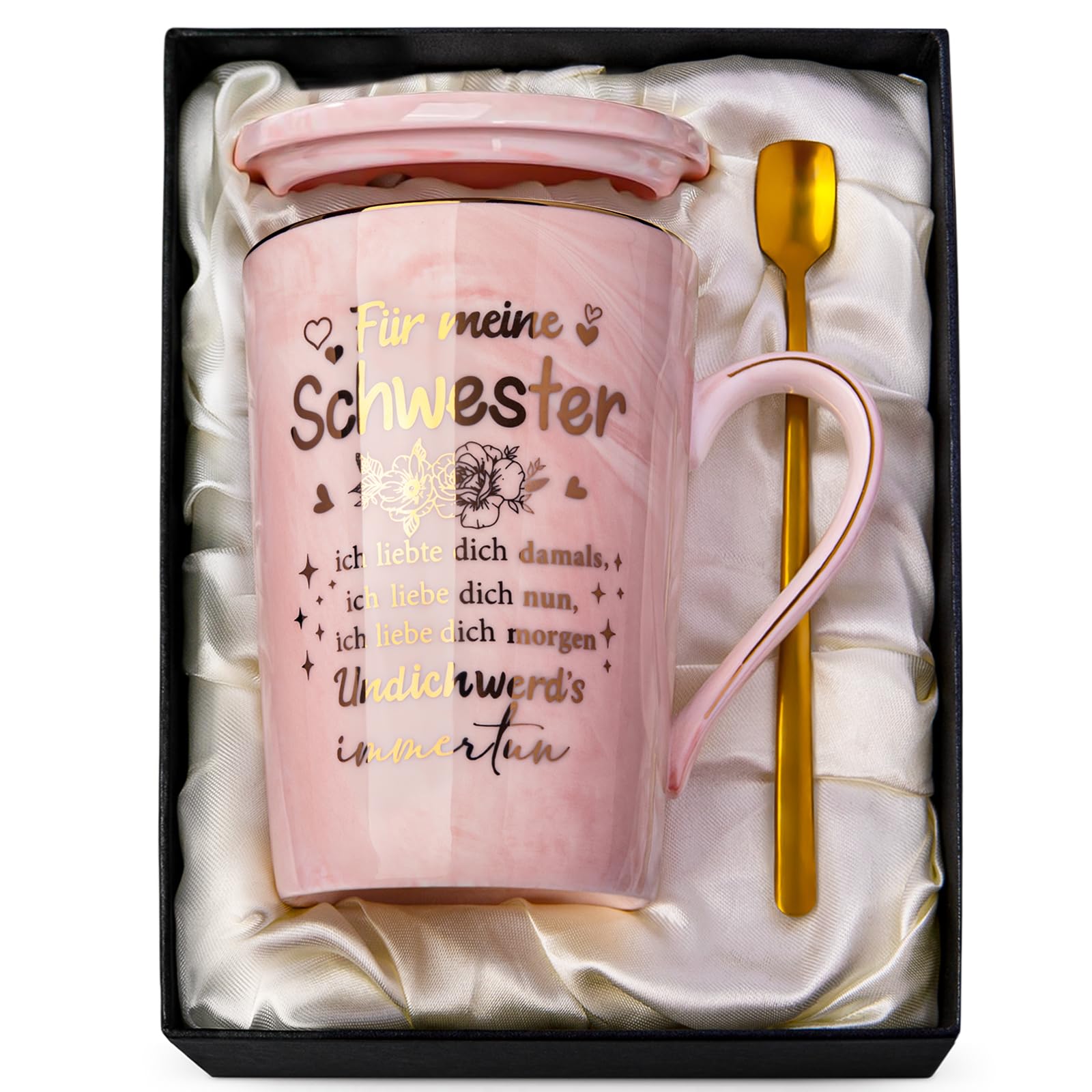 Doublewhale Kaffeetassen Themen Mama, Mutter, Schwestern, Kollegen 14 Oz mit Lihe