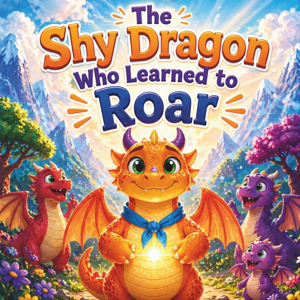 The Shy Dragon Who Learned to Roar: A Heartwarming Story About Confidence, Courage, and Finding Your Voice for Kids Ages 3–7