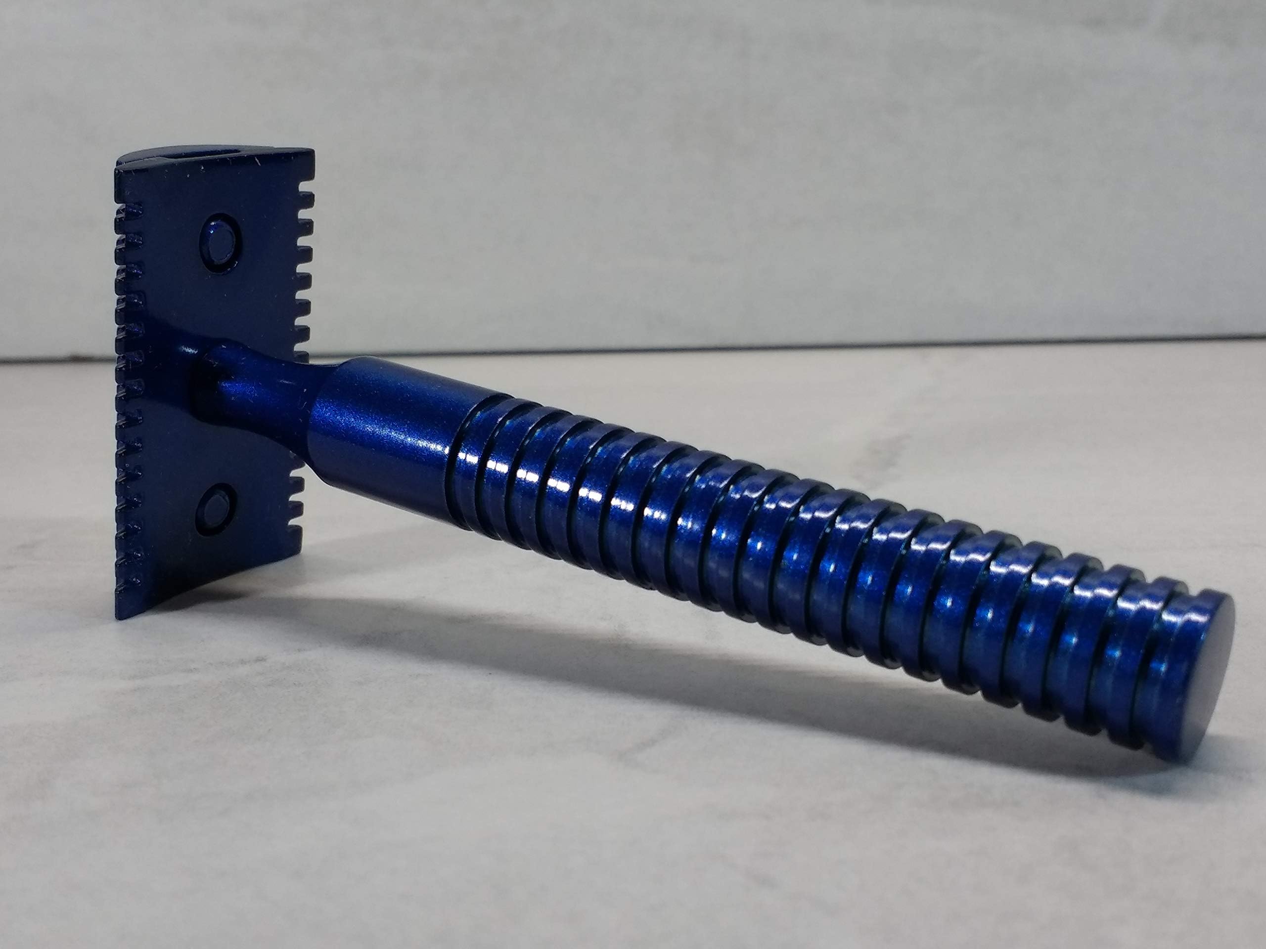 Yaqi High Quality Double Open Comb Blue Safety Razor R1AS1801