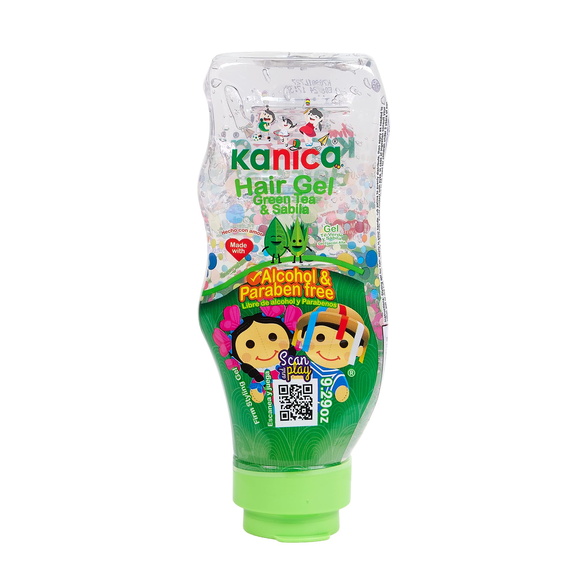 KANICA Gel with Green Tea and Aloe Vera. Paraben and Alcohol Free