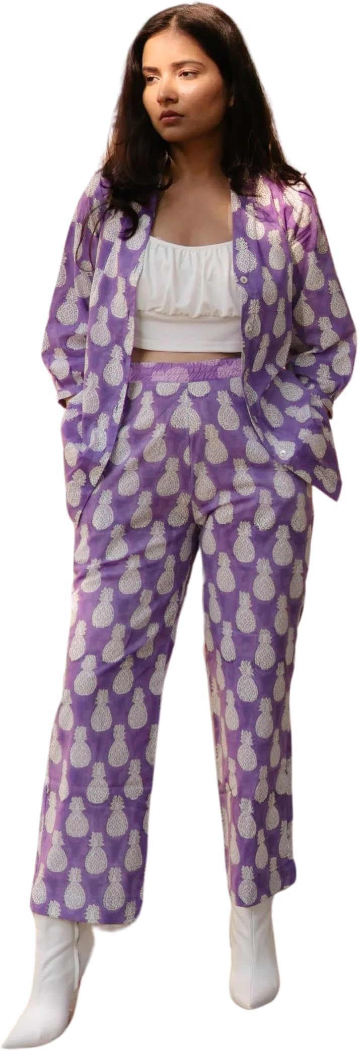 LymioWomen Co-Ord Set || Printed Co-Ord Set || kurta set for women || Women Two-Piece Outfits (Cord)