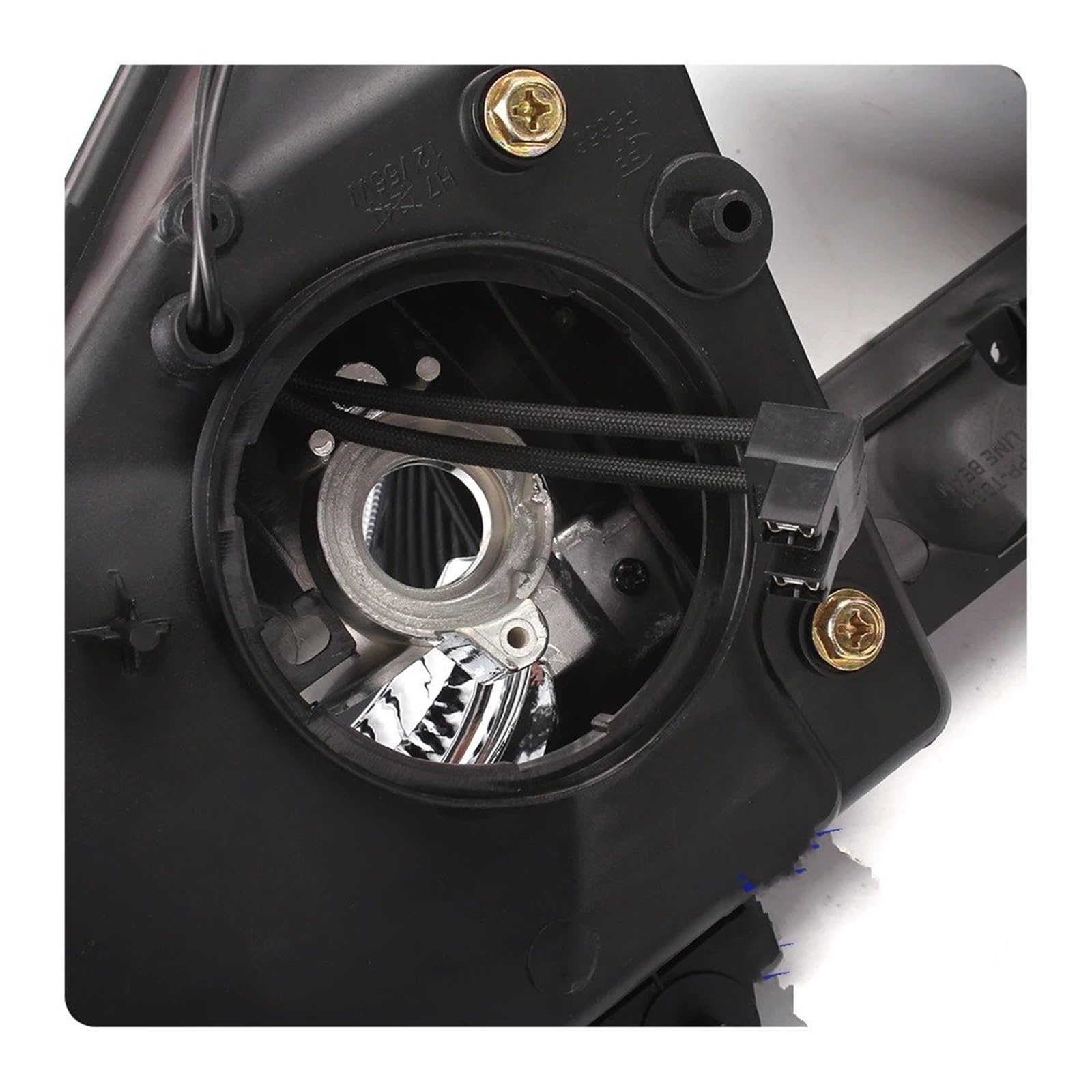 Faros Auxiliares De Moto Faro Delantero De Motocicleta Para YZF 600 R6 2006 2007 Conjunto Lámpara Para YZF-R6 2006-2007