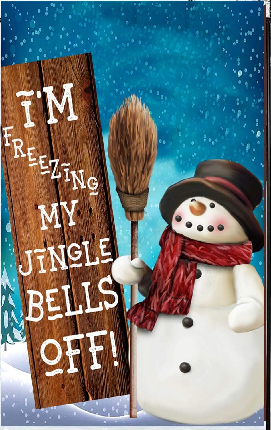 Flags Galore Decor & More I'm Freezing My Jingle Bells Off