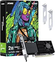 GPU NVIDIA GEFORCE GT 610 2GB DDR3 64 BIT PROJETO EDGE LOW PROFILE SINGLE FAN - PPE610DR3LPBR