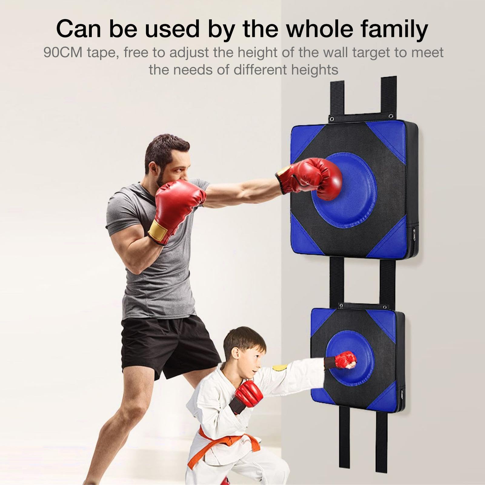 Punching Pad LXLZYXSF Square Punch Wall Pad, Boxing Wall Focus