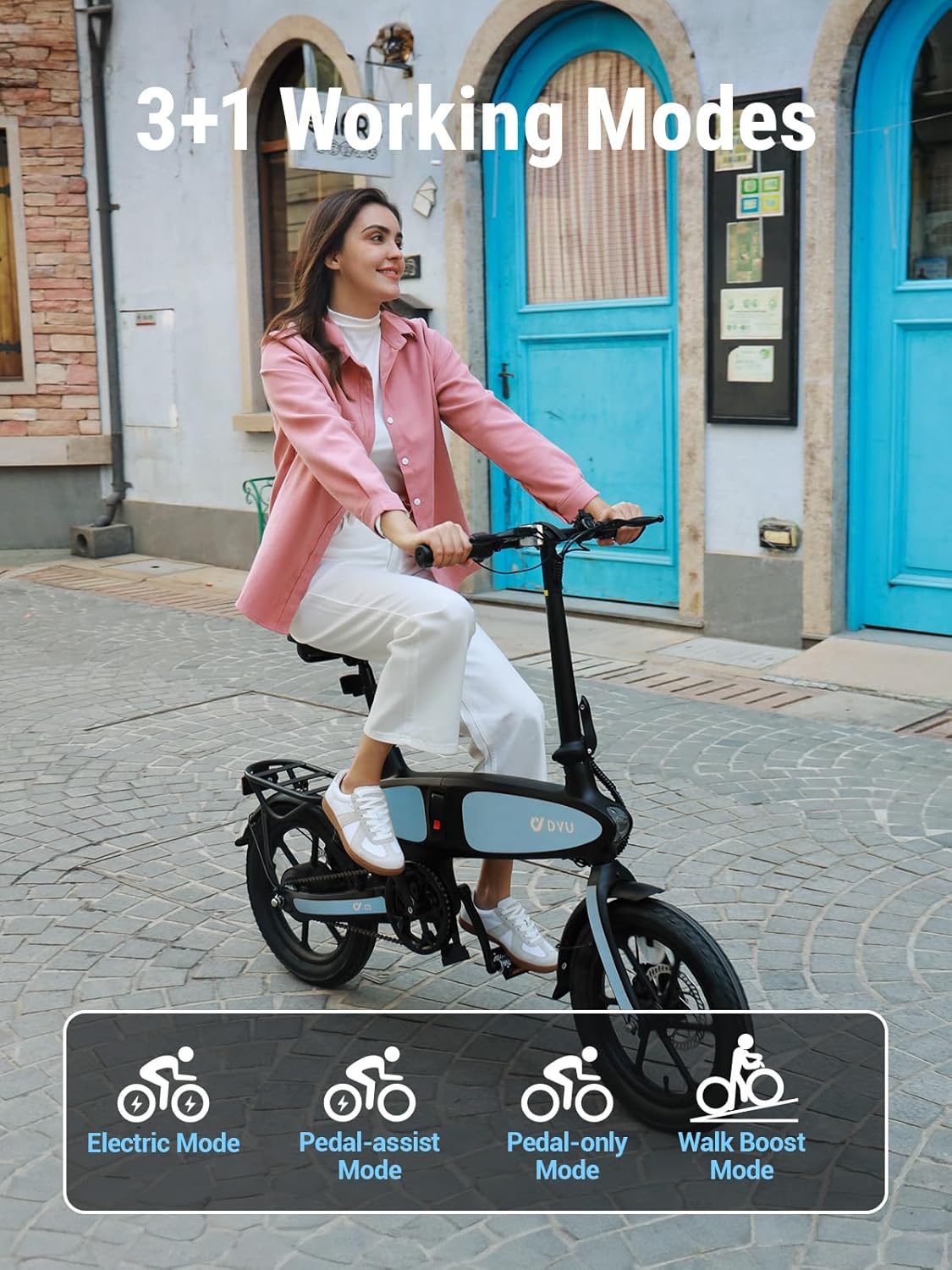 DYU C2 Ebike Working Modes