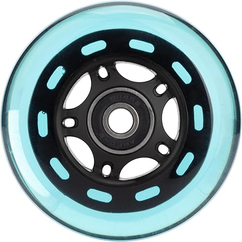 Miniatura 8 de Ruedas de repuesto para patines en línea para exteriores e interiores, ruedas de hockey 85a con rodamientos ABEC-9 y espaciadores flotantes, 2.520