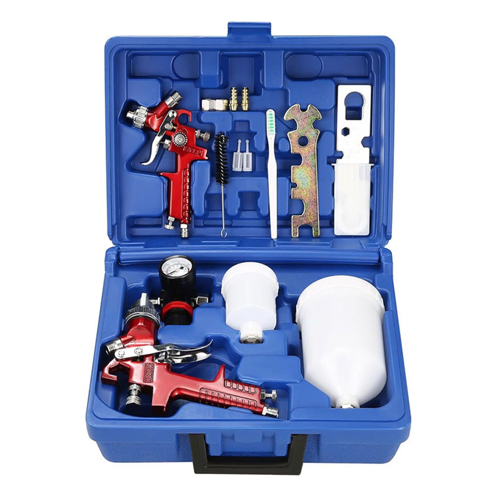 Efficient 1.4mm 1.0mm Painting Equipment Set with Adjustable Air Pressure Management Portable Sprinkle Set