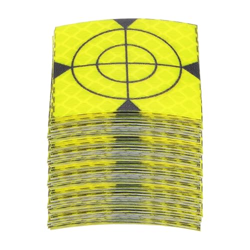 QUARKZMAN 100pz Fogli Riflettenti per Indagini 40x40mm Nastro Riflettente Autoadesivo