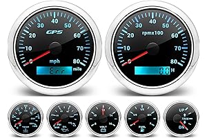 ARTILAURA Marine Gauge Set for Precise Monitoring and Safety