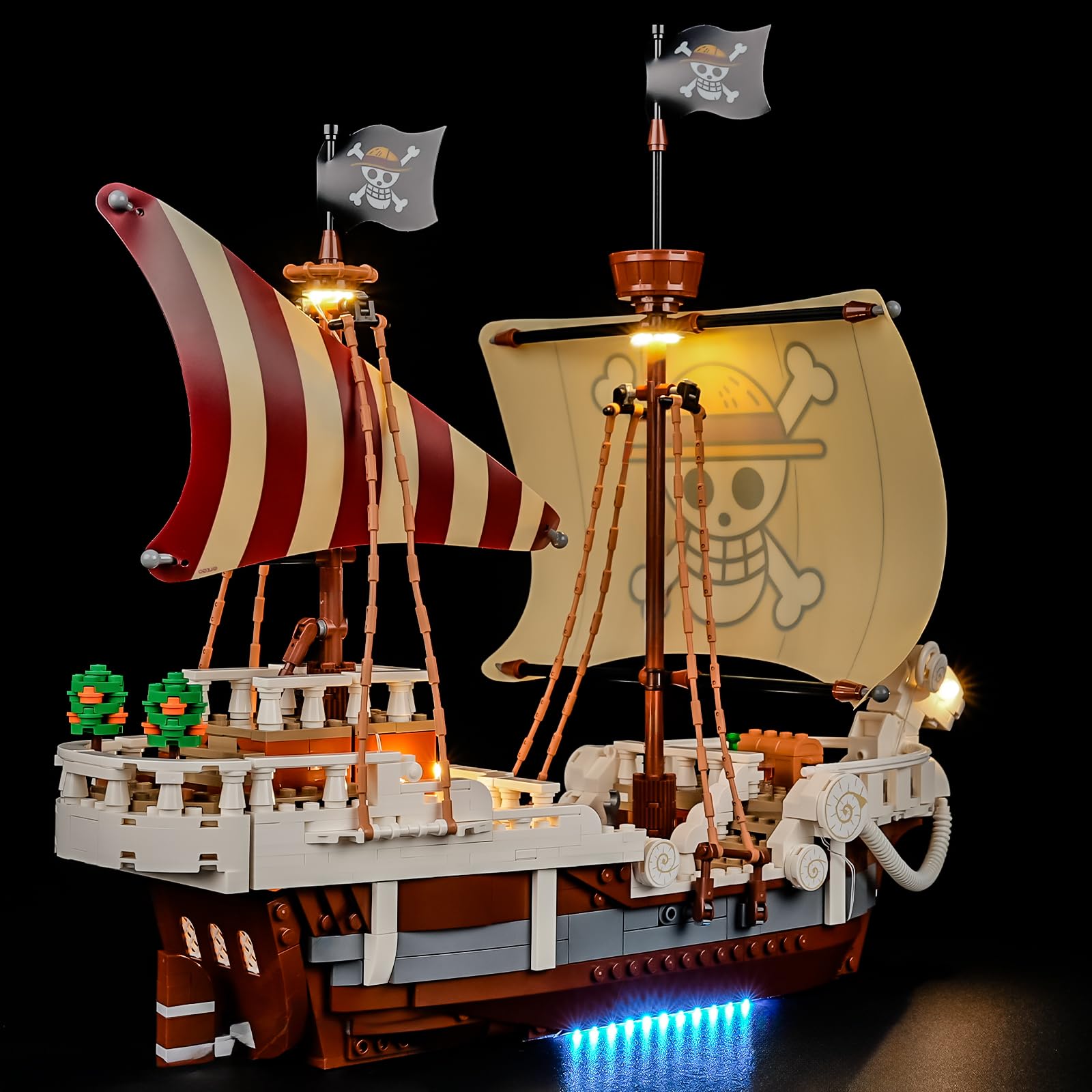 YEABRICKS LED Light for Lego-75639 One Piece The Going Merry Pirate Ship Building Blocks Model (Building Set NOT Included) - Image 2