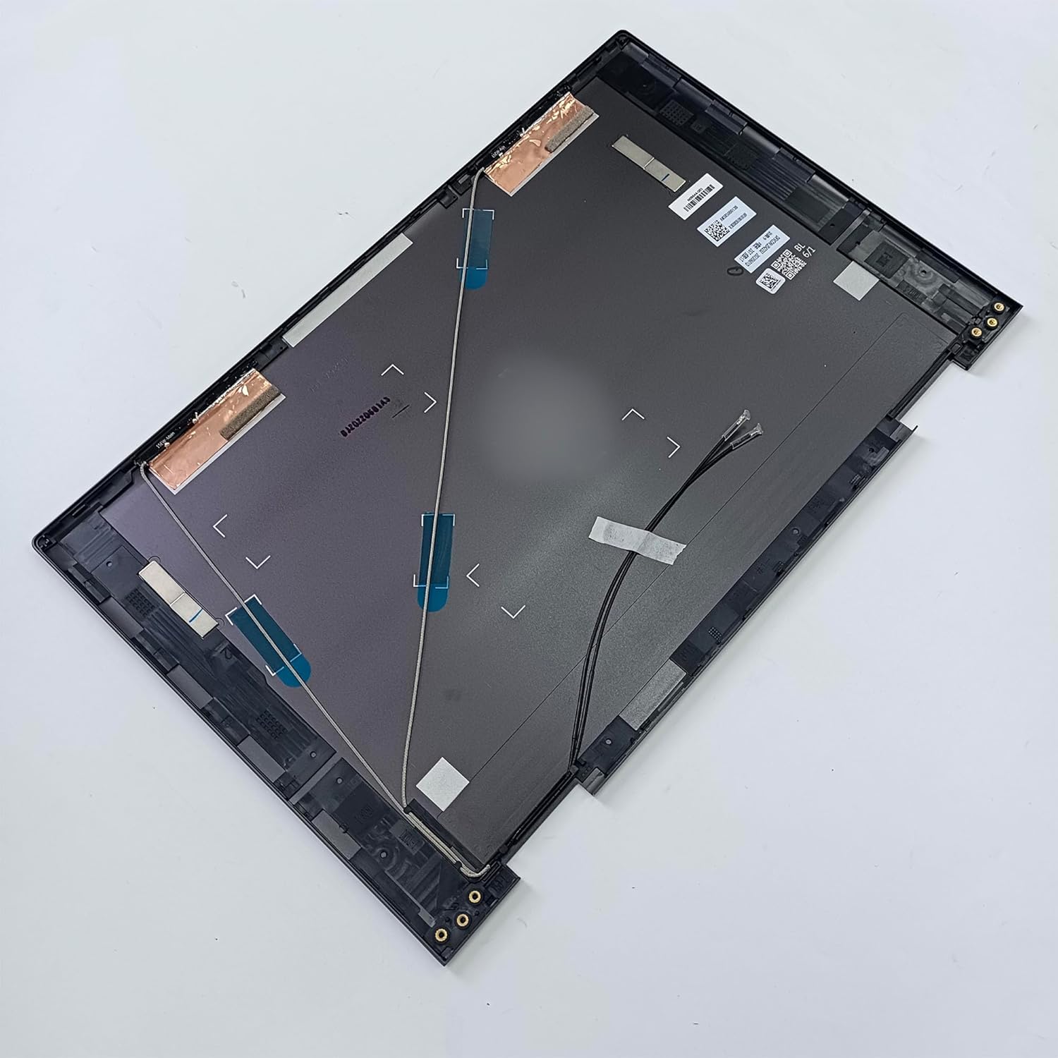 Replacement Laptop LCD Cover Back Rear Top Lid with Antenna for HP Envy 15 EW N09644-001 Grey
