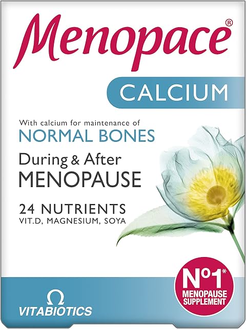 Vitabiotics Menopace Calcium - 60 Tablets