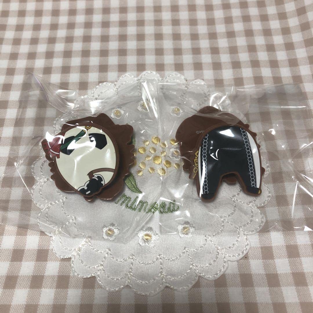 こはくのっかりラバークリップセット