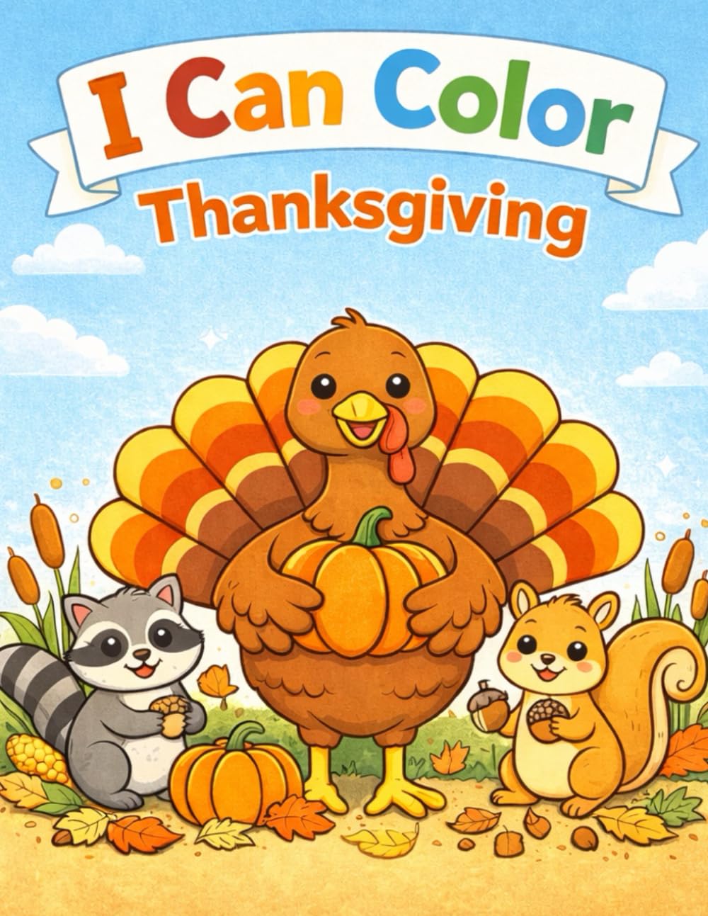 I Can Color: Thanksgiving