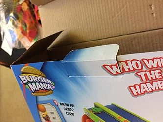 Amazon.com: Fotorama Burger Mania Sizzling Build-A-Burger Game, Fast ...