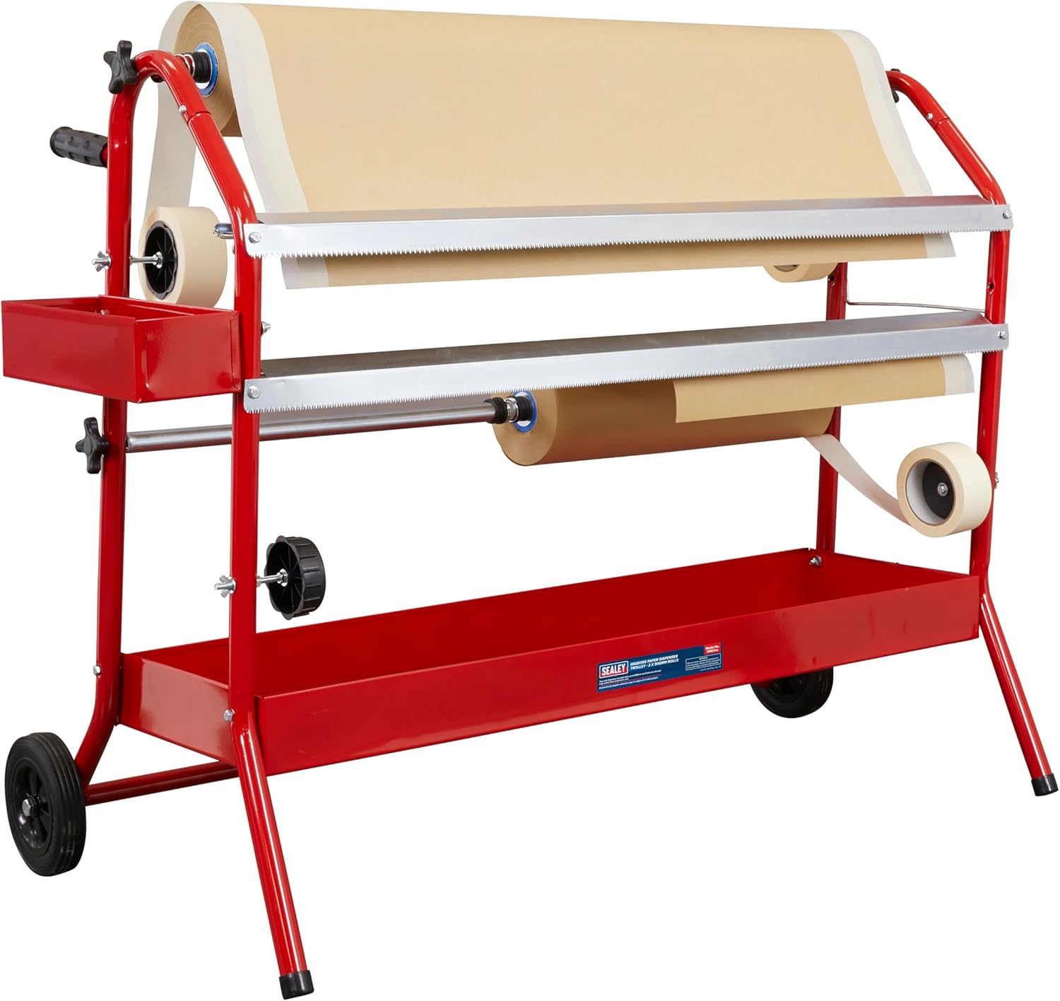 Sealey MK67 Masking Paper Dispenser Trolley 2 x 900mm